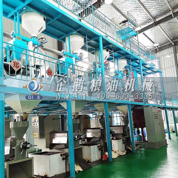 油廠加工設(shè)備有哪些?企鵝榨油機(jī)匠心營造(圖1) 油脂加工設(shè)備